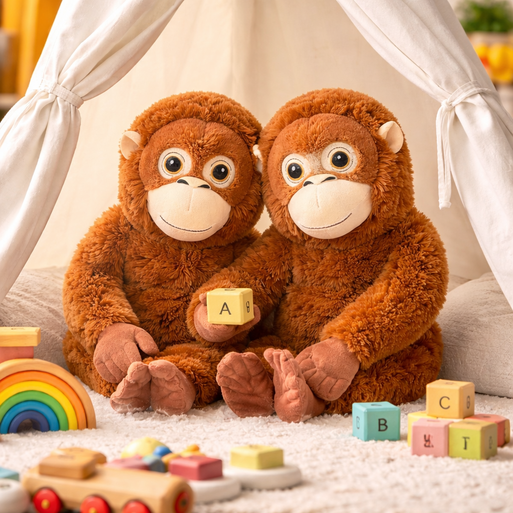 CozyChimp™ — Giant Hug Buddy (26”)